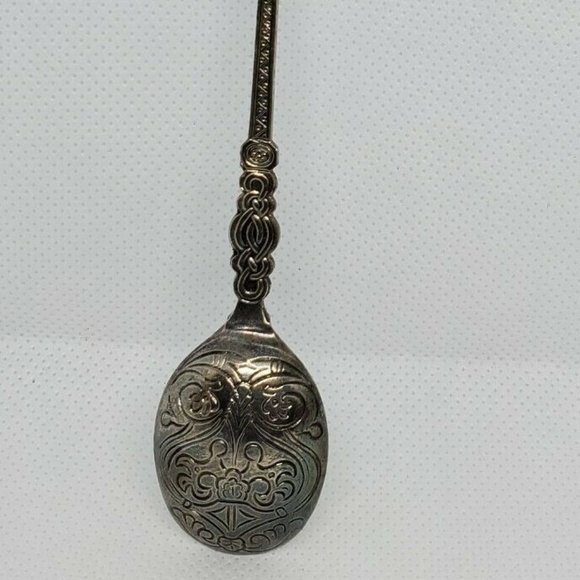 Rare Dragon Embossed Engraved Decorative Spoon - Picture 4 of 16
